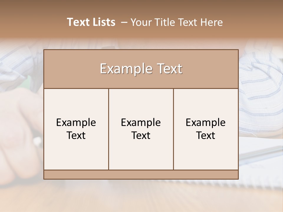 Die Take Emotion PowerPoint Template