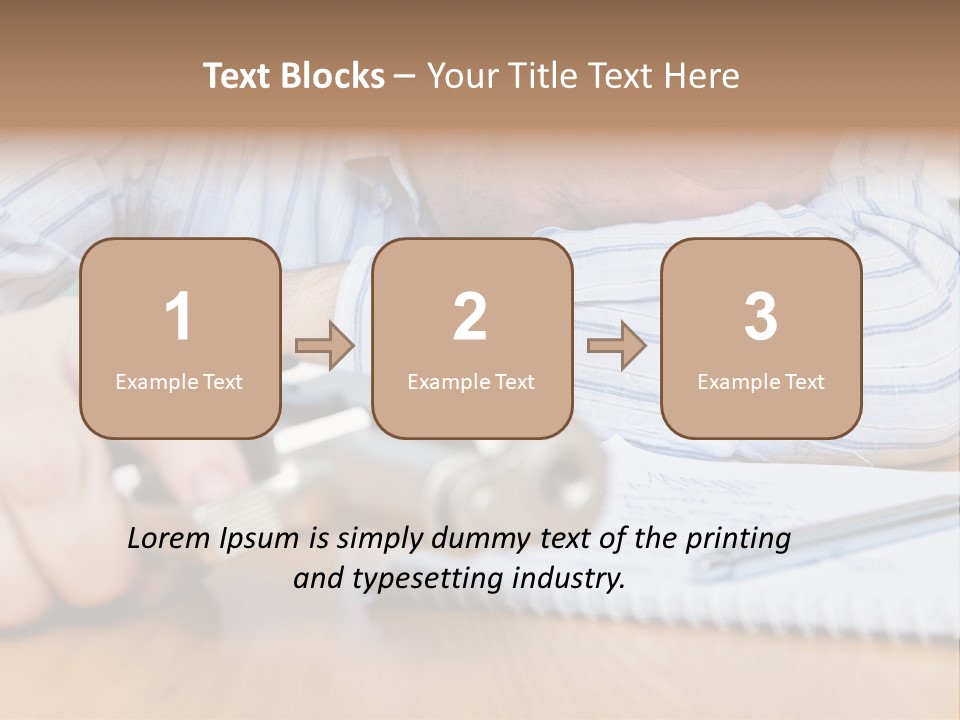 Die Take Emotion PowerPoint Template