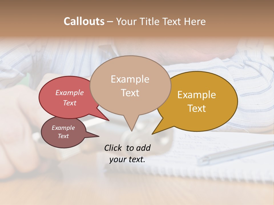 Die Take Emotion PowerPoint Template