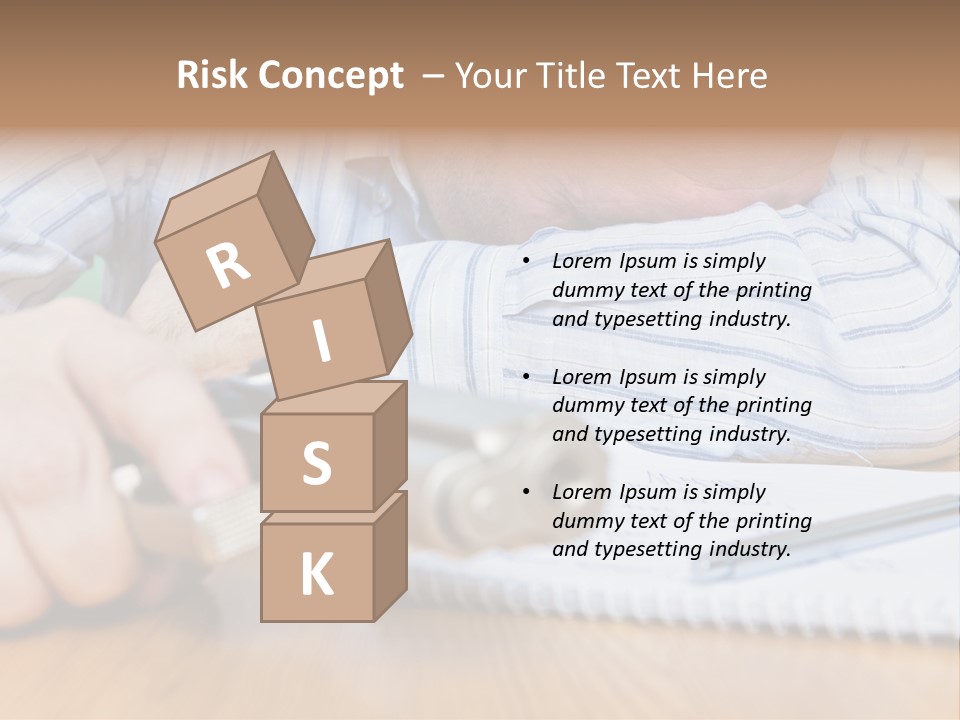 Die Take Emotion PowerPoint Template