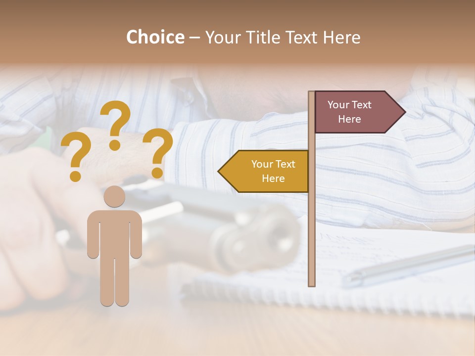 Die Take Emotion PowerPoint Template