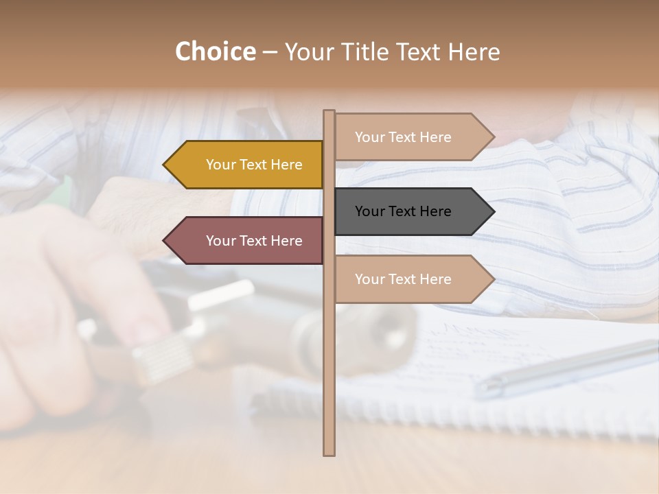 Die Take Emotion PowerPoint Template