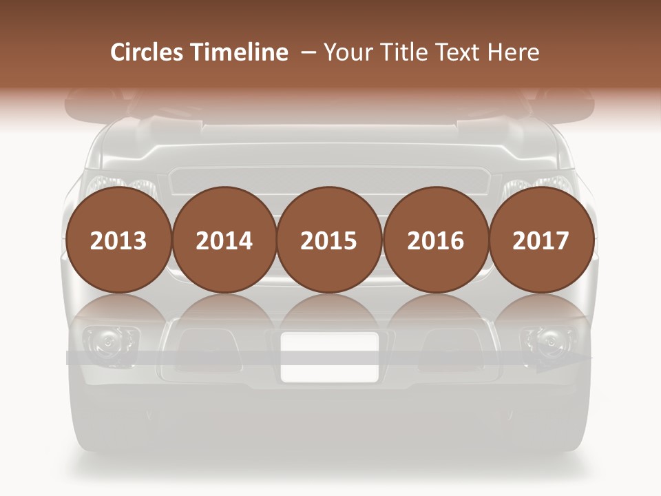 Road Long Grand PowerPoint Template