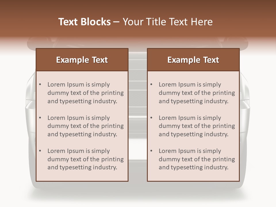 Road Long Grand PowerPoint Template