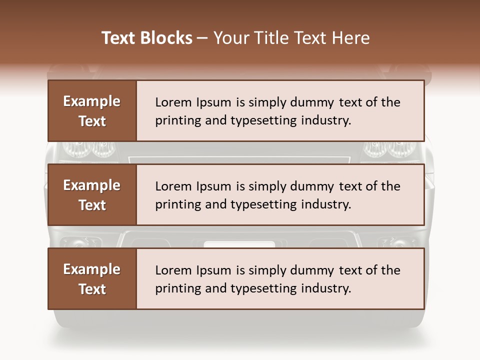 Road Long Grand PowerPoint Template