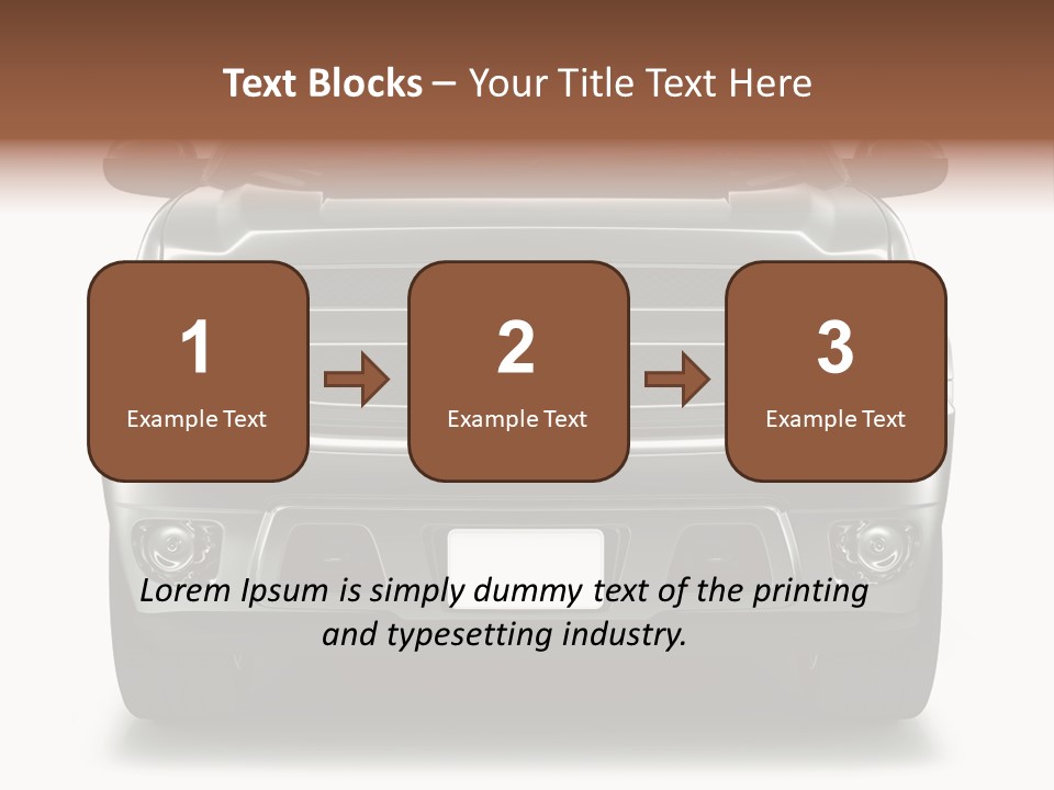 Road Long Grand PowerPoint Template
