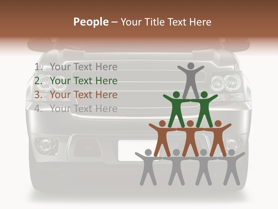 Road Long Grand PowerPoint Template