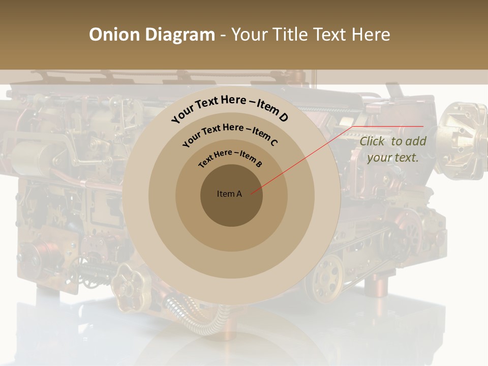 Futuristic Mechanical Typewriter PowerPoint Template