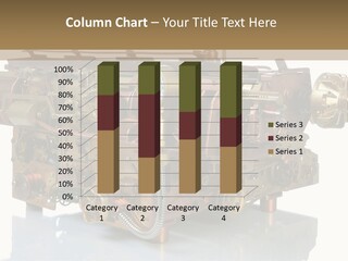 Futuristic Mechanical Typewriter PowerPoint Template