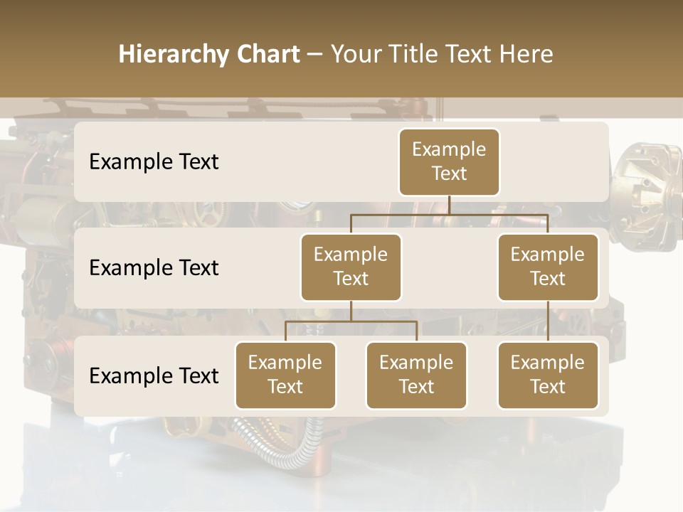 Futuristic Mechanical Typewriter PowerPoint Template