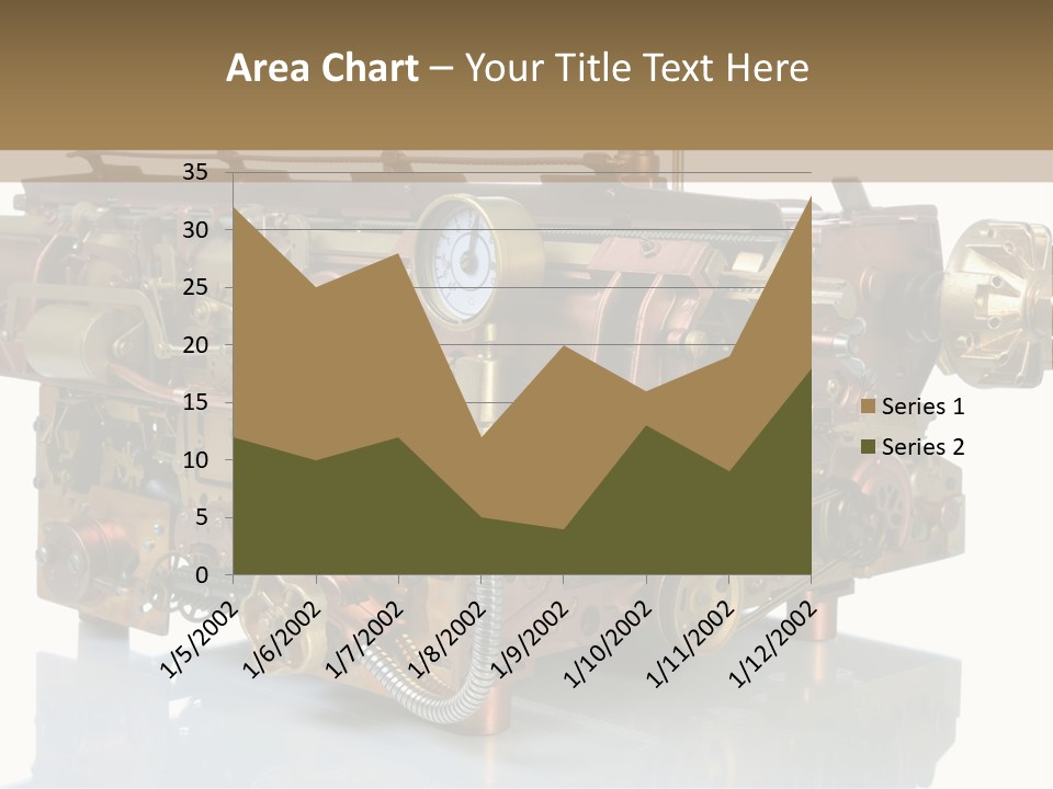 Futuristic Mechanical Typewriter PowerPoint Template