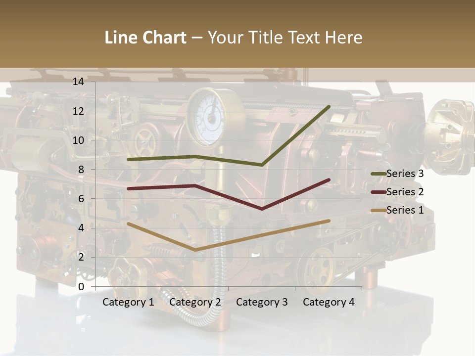 Futuristic Mechanical Typewriter PowerPoint Template