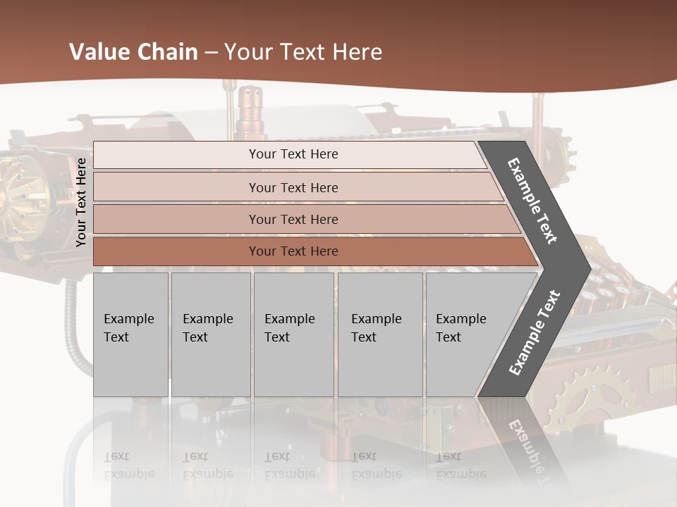 Button Communication Machine PowerPoint Template