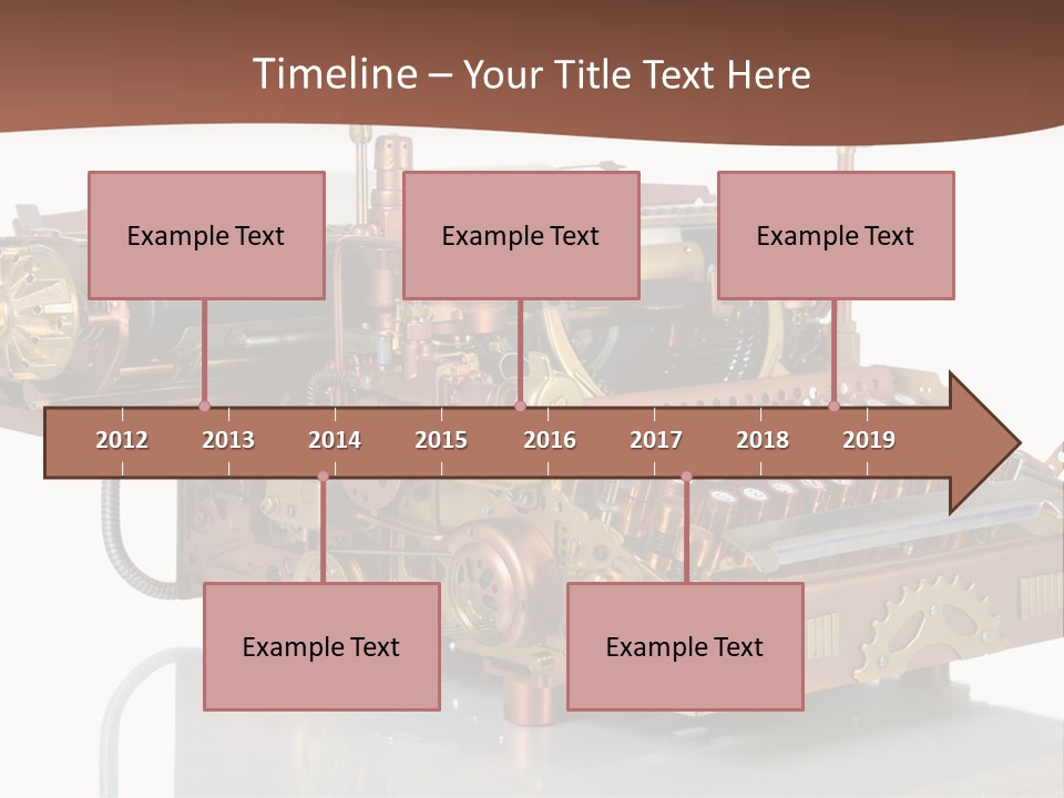 Button Communication Machine PowerPoint Template