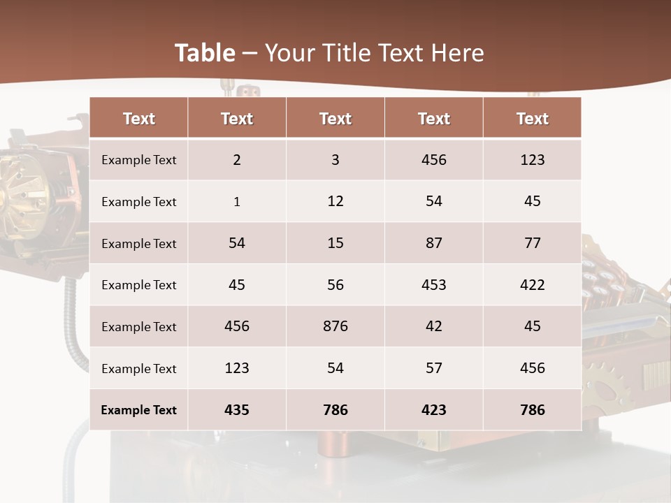 Button Communication Machine PowerPoint Template