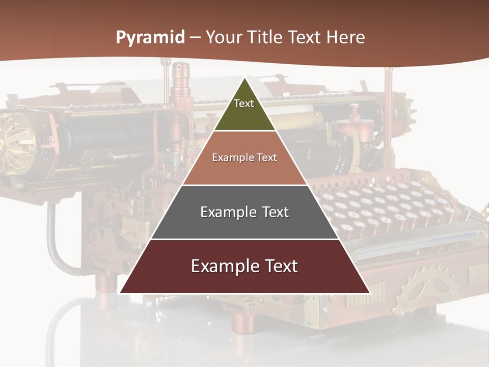 Button Communication Machine PowerPoint Template