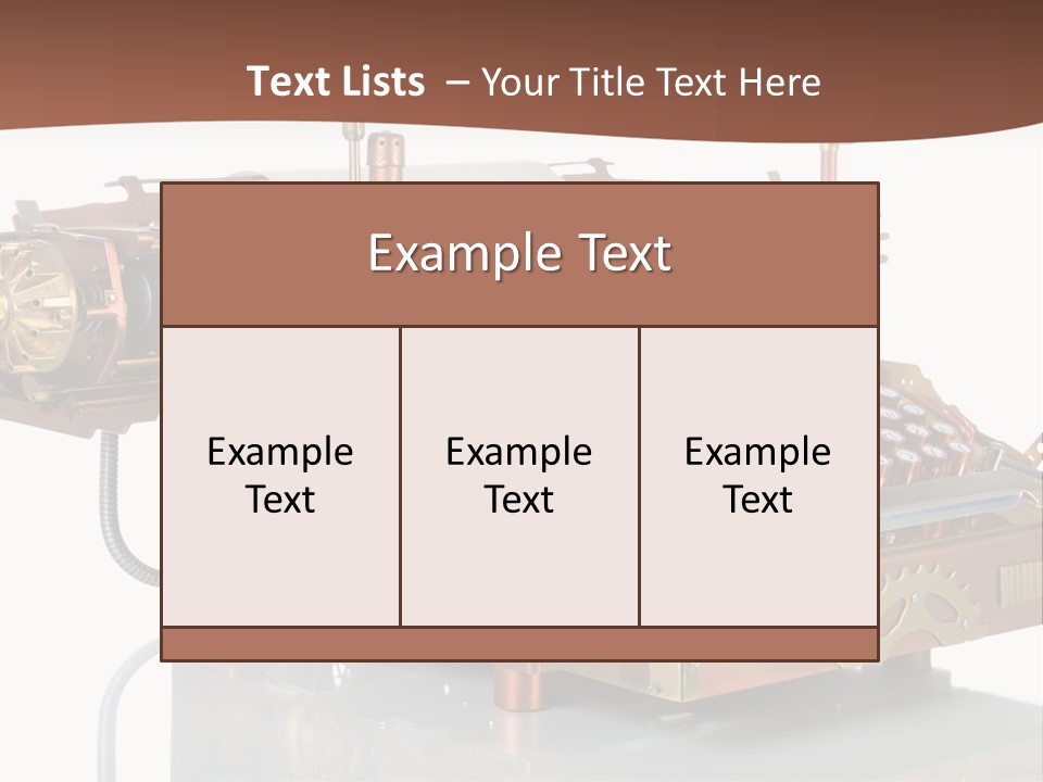 Button Communication Machine PowerPoint Template