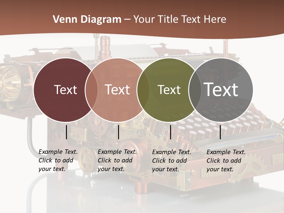 Button Communication Machine PowerPoint Template