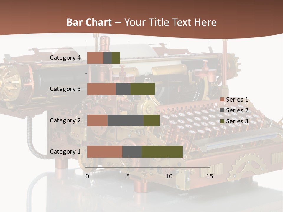 Button Communication Machine PowerPoint Template