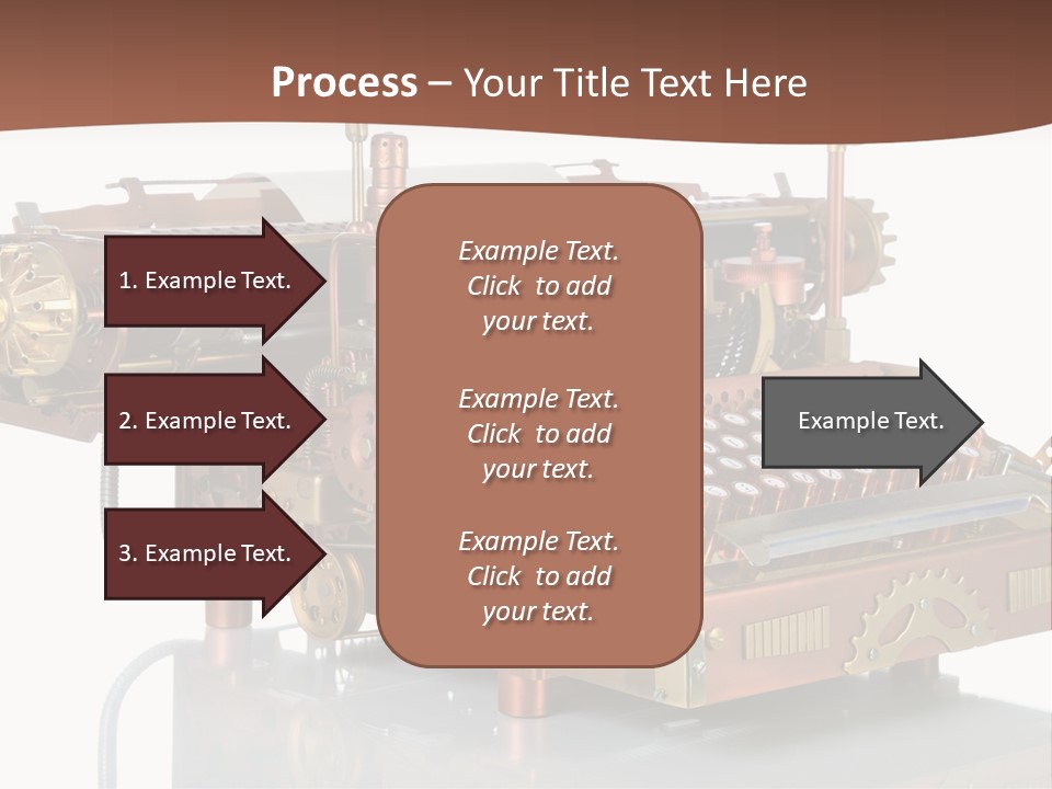 Button Communication Machine PowerPoint Template