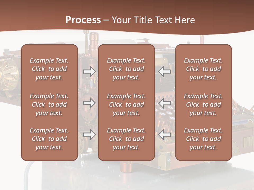 Button Communication Machine PowerPoint Template