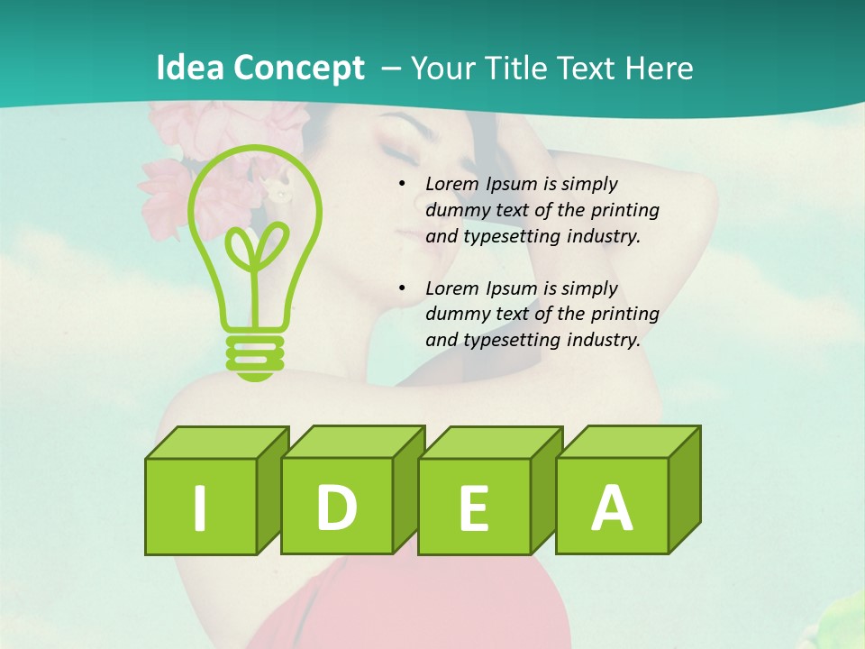 Tale Girl Climate PowerPoint Template