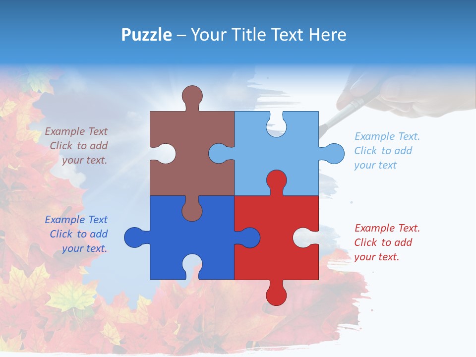 Creative Paper Lush PowerPoint Template