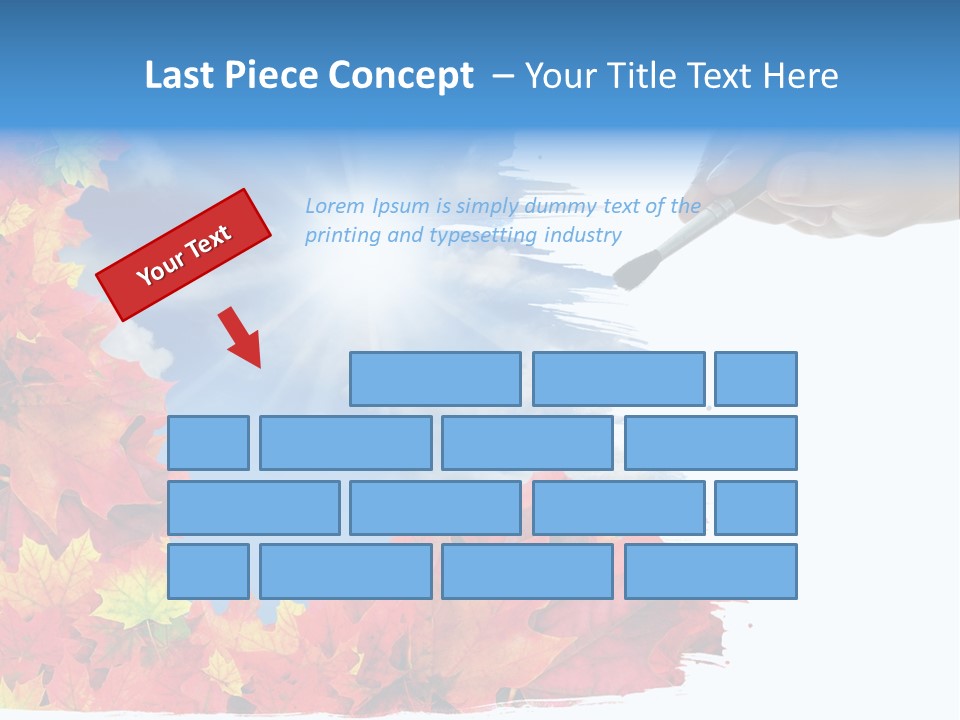 Creative Paper Lush PowerPoint Template