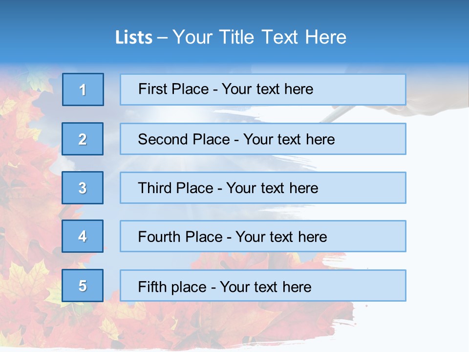 Creative Paper Lush PowerPoint Template