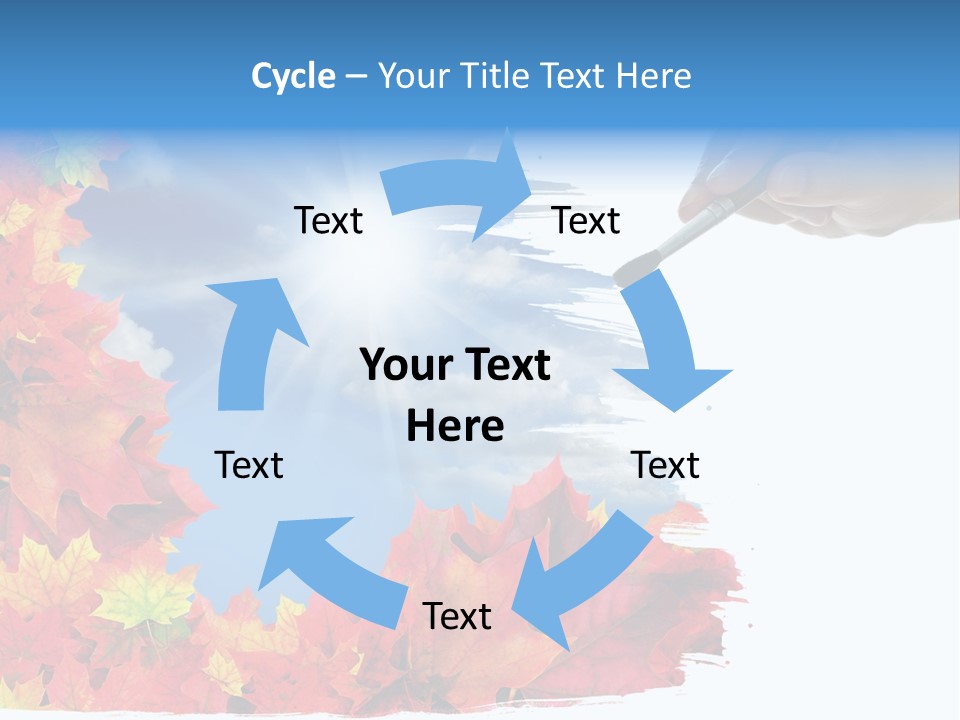 Creative Paper Lush PowerPoint Template