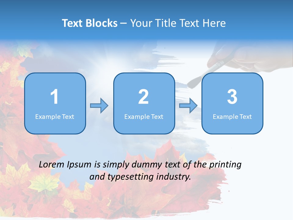 Creative Paper Lush PowerPoint Template