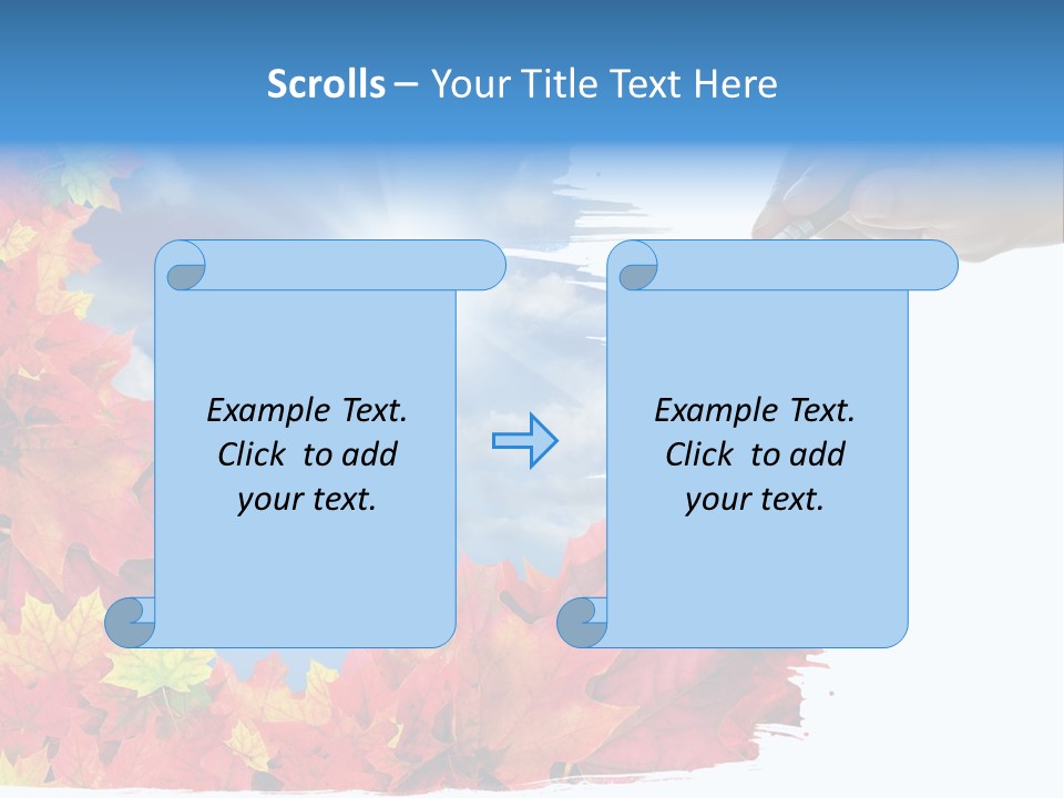 Creative Paper Lush PowerPoint Template