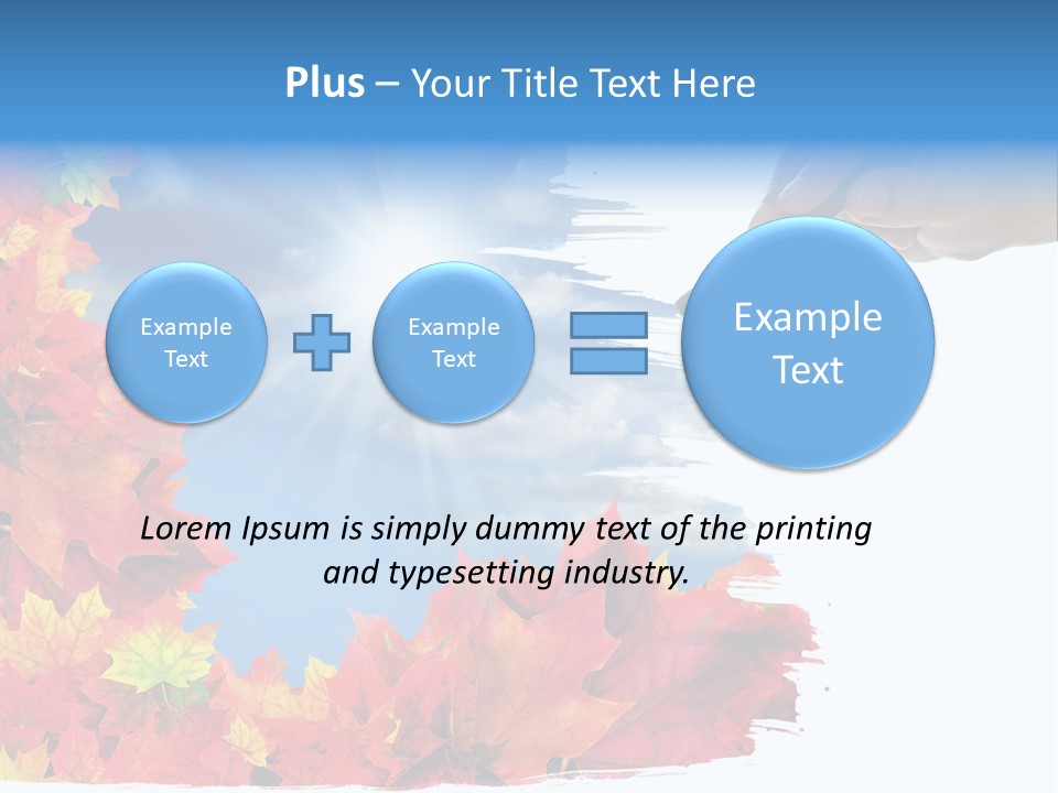 Creative Paper Lush PowerPoint Template