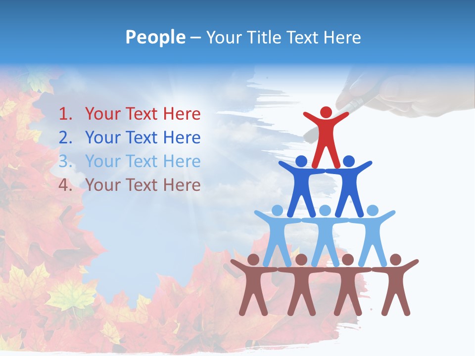 Creative Paper Lush PowerPoint Template