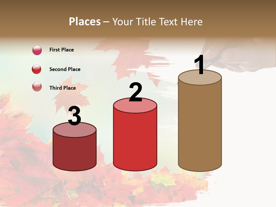 Art Backdrop Brown PowerPoint Template