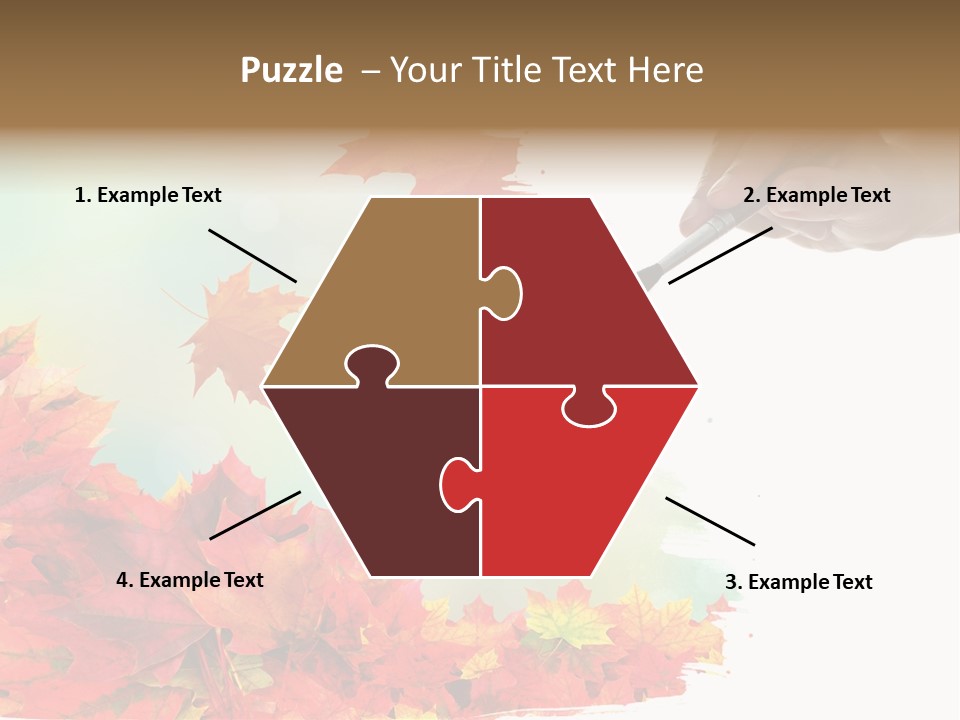 Art Backdrop Brown PowerPoint Template