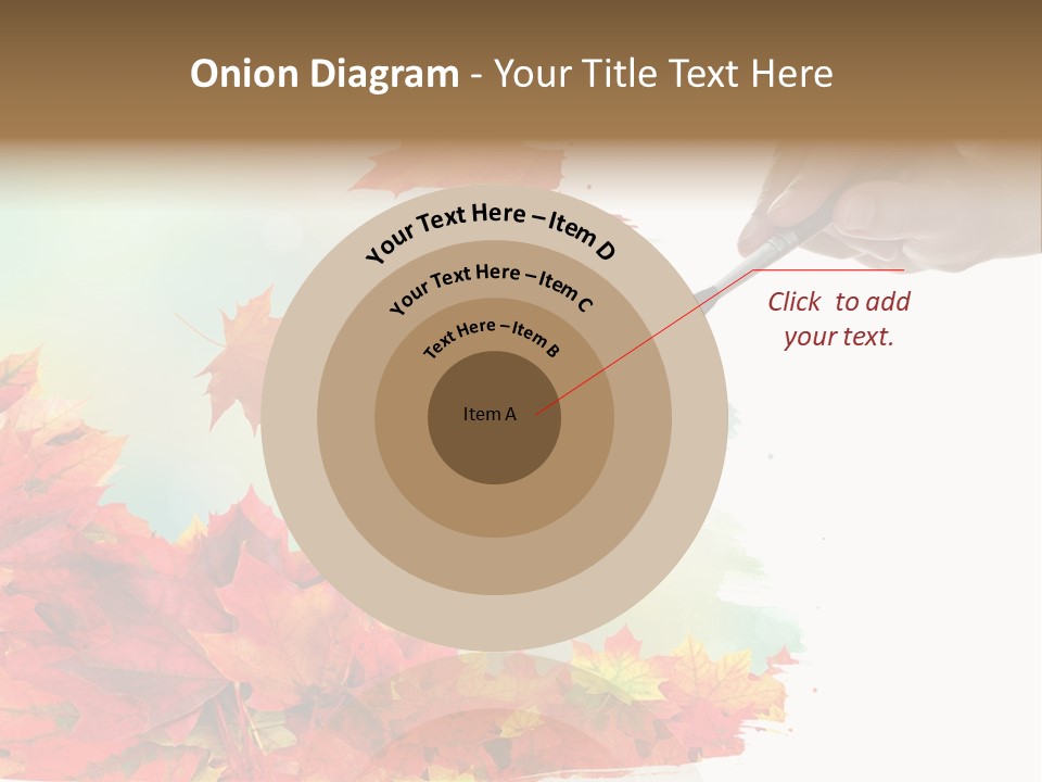 Art Backdrop Brown PowerPoint Template