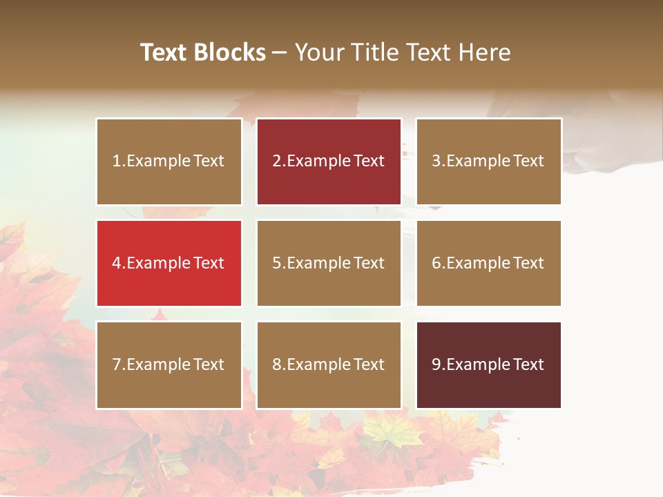 Art Backdrop Brown PowerPoint Template