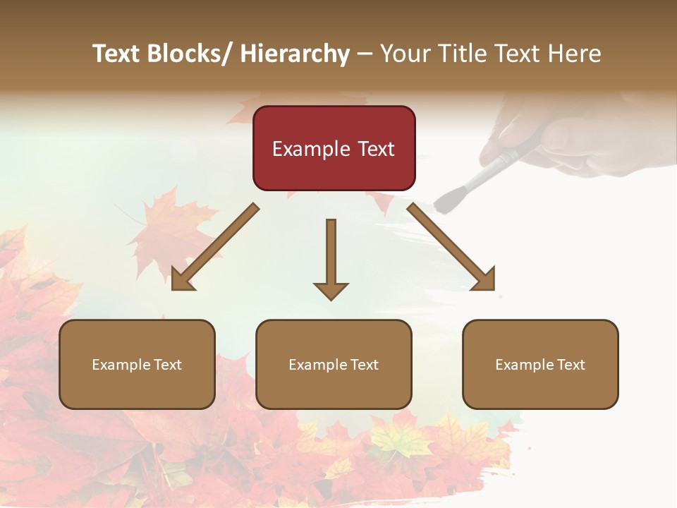 Art Backdrop Brown PowerPoint Template