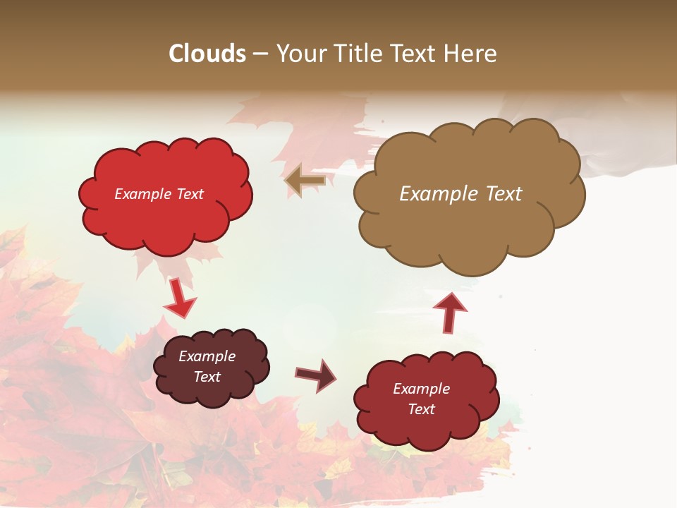 Art Backdrop Brown PowerPoint Template