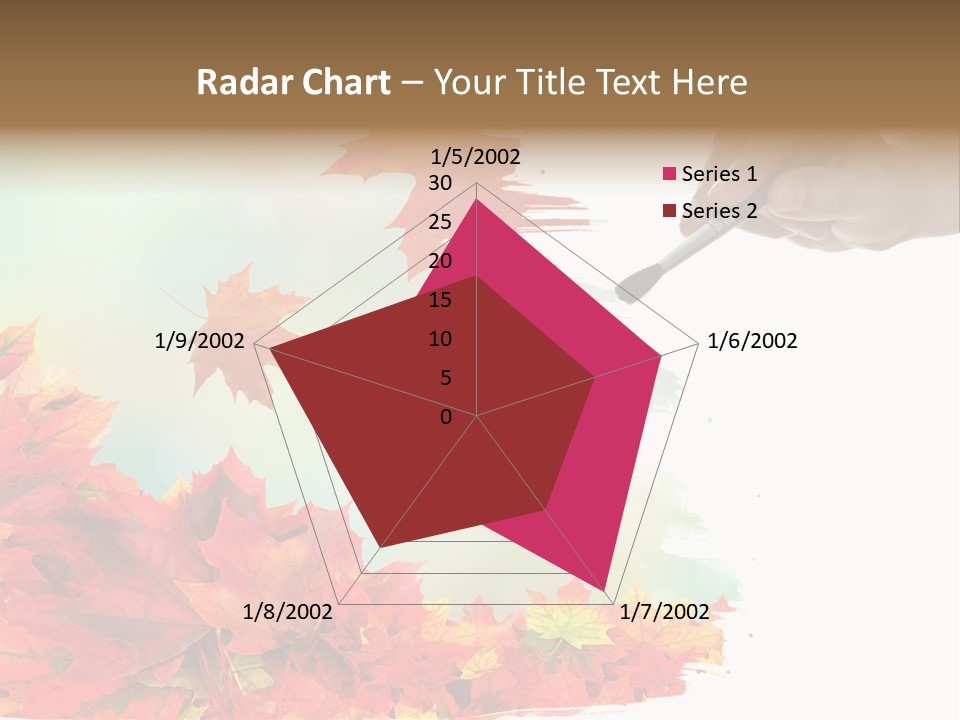 Art Backdrop Brown PowerPoint Template