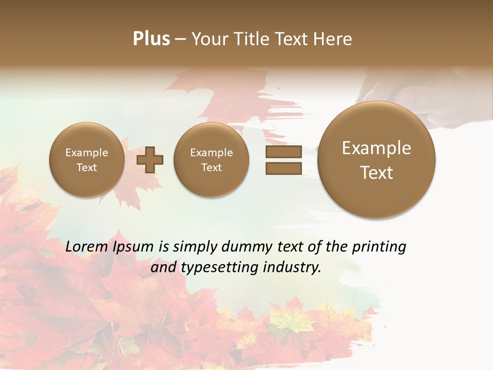 Art Backdrop Brown PowerPoint Template