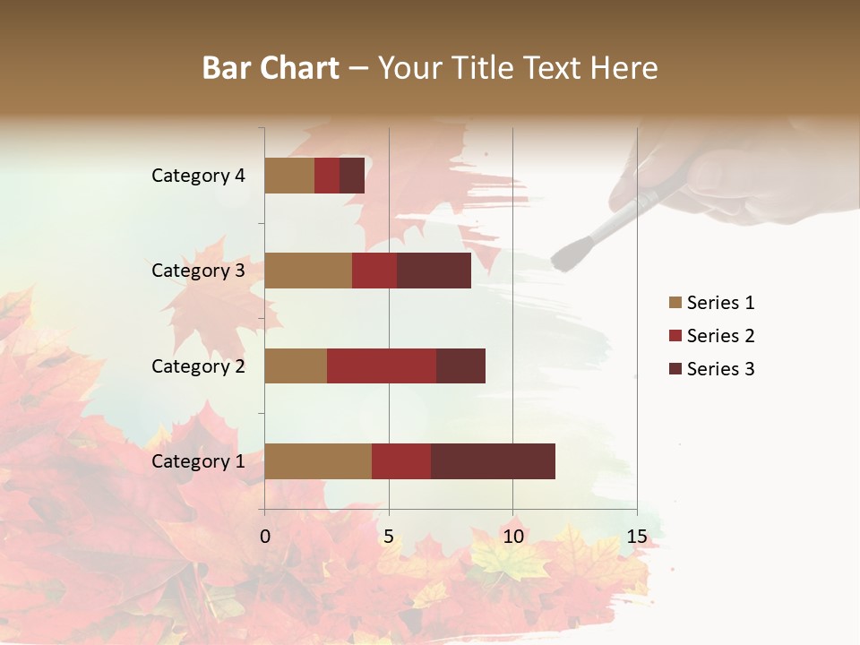 Art Backdrop Brown PowerPoint Template