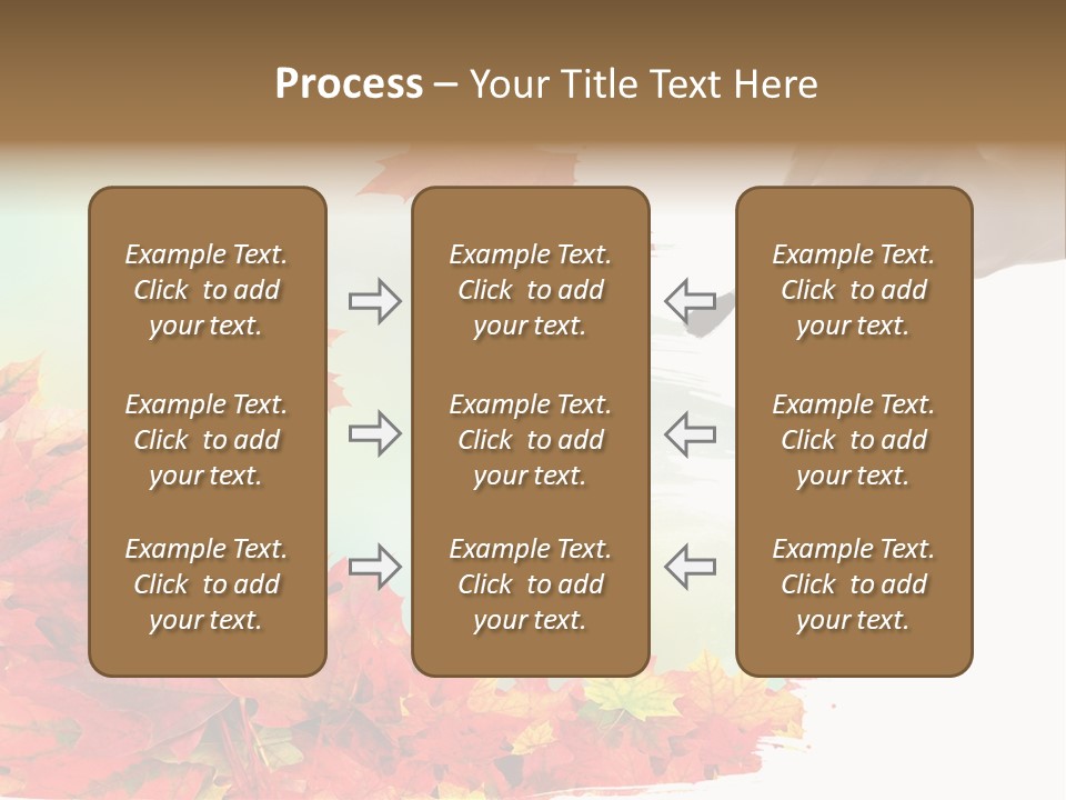 Art Backdrop Brown PowerPoint Template