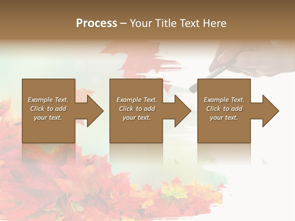 Art Backdrop Brown PowerPoint Template