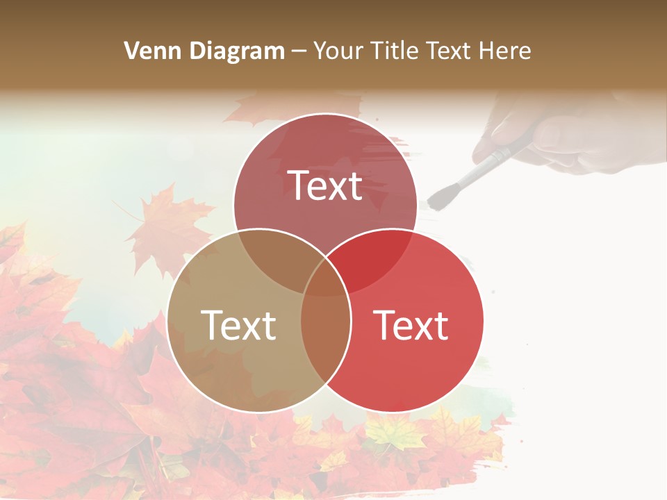 Art Backdrop Brown PowerPoint Template