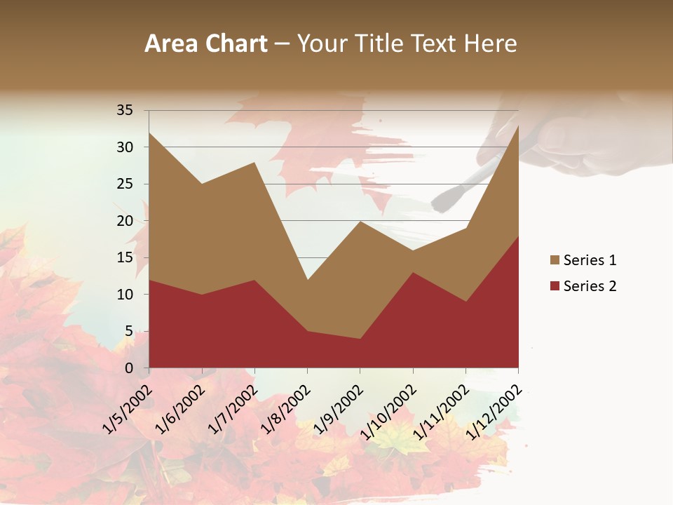 Art Backdrop Brown PowerPoint Template
