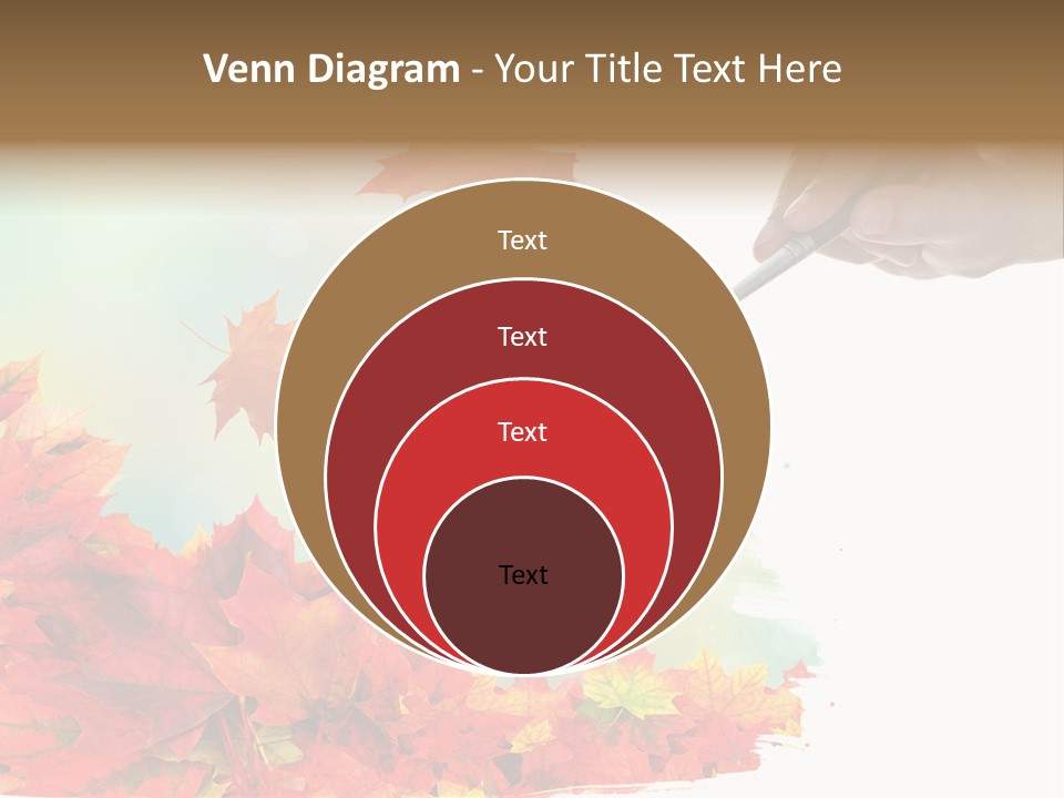 Art Backdrop Brown PowerPoint Template