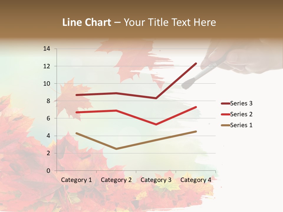 Art Backdrop Brown PowerPoint Template