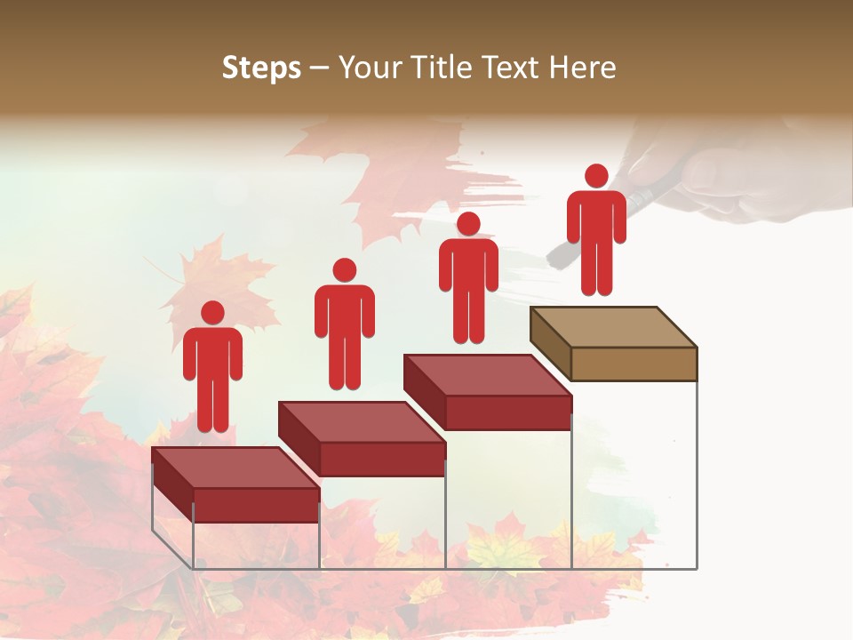 Art Backdrop Brown PowerPoint Template